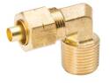 ProLine Series 3/8-Inch Compression x 3/8-Inch MIP, Compression, Brass, 90-Degree, Female Elbow Fitting
